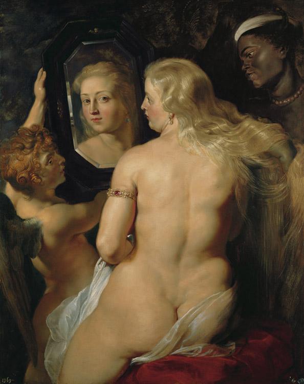 Peter Paul Rubens Venus at a Mirror (mk08) oil painting image